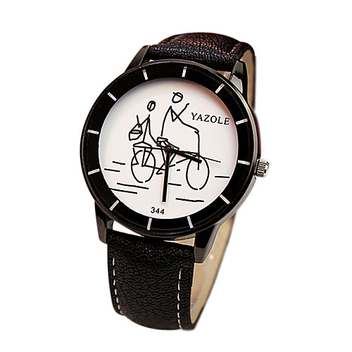 Women's Fashion Watch Dress Watch Quartz Quilted PU Leather Black / White / Red Casual Watch Analog Black Brown Red
Women's Fashion Watch Dress Watch Quartz Quilted PU Leather Black / White / Red Casual Watch Analog Black Brown Red