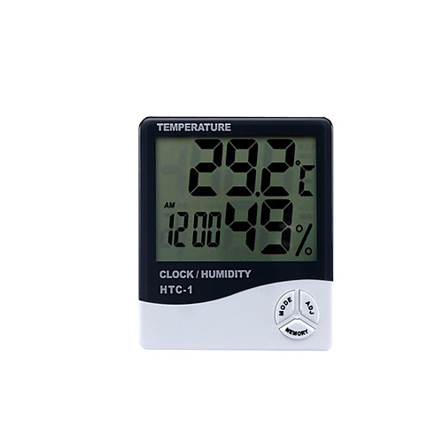 Digital Hygrometer HTC-1 Indoor Thermometer, Accurate Temperature Humidity Monitor Meter for Home, Office, Greenhouse
Digital Hygrometer HTC-1 Indoor Thermometer, Accurate Temperature Humidity Monitor Meter for Home, Office, Greenhouse