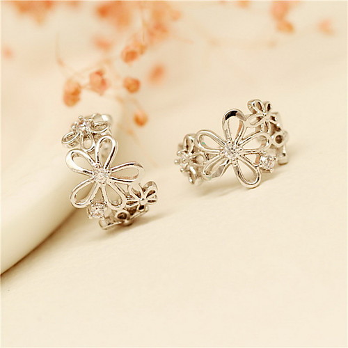Women's Flower Party Work Casual Fashion Earrings Jewelry Silver / Golden For Daily Casual
Women's Flower Party Work Casual Fashion Earrings Jewelry Silver / Golden For Daily Casual