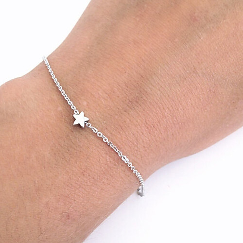 Men's Women's Couple's Chain Bracelet Simple Fashion Small Alloy Bracelet Jewelry Gold / Silver For Casual
Men's Women's Couple's Chain Bracelet Simple Fashion Small Alloy Bracelet Jewelry Gold / Silver For Casual