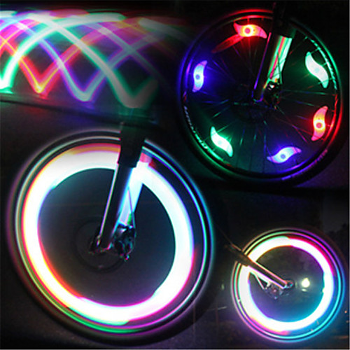 LED Bike Light Bike Light Valve Cap Flashing Lights Wheel Lights Cycling Waterproof LED Light Multiple Modes Battery Cycling / Bike / IPX-4
LED Bike Light Bike Light Valve Cap Flashing Lights Wheel Lights Cycling Waterproof LED Light Multiple Modes Battery Cycling / Bike / IPX-4