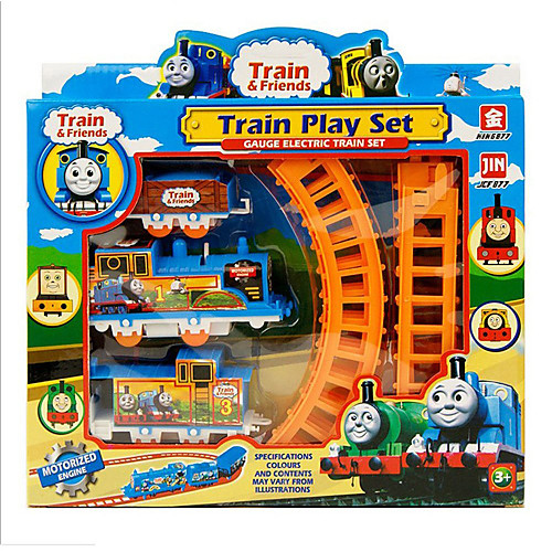 

Thomas Train Track DIY Electric Rail Cars Children Educational Model Assembled Fancy Toys