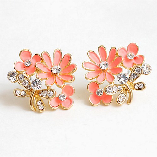 Women's Stud Earrings Flower Fashion Earrings Jewelry White / Black / Pink For Wedding Party
Women's Stud Earrings Flower Fashion Earrings Jewelry White / Black / Pink For Wedding Party
