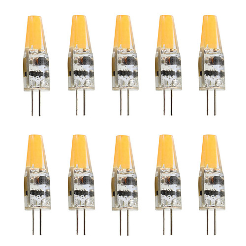 10 шт. 2 W Двухштырьковые LED лампы 200-250 lm G4 T 1 Светодиодные бусины COB Декоративная Тёплый белый Холодный белый 12 V
10 шт. 2 W Двухштырьковые LED лампы 200-250 lm G4 T 1 Светодиодные бусины COB Декоративная Тёплый белый Холодный белый 12 V