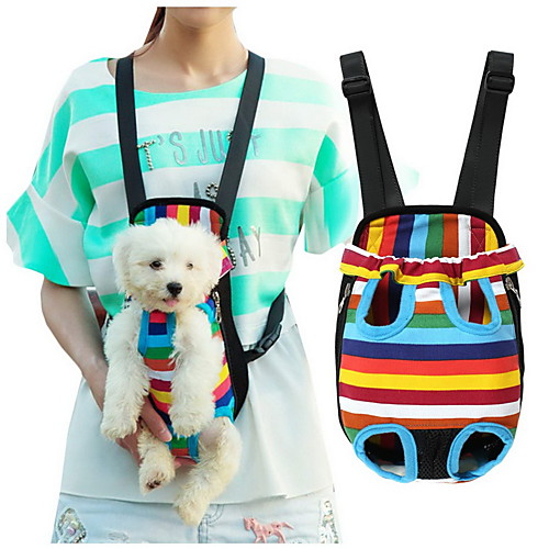 Cat Dog Carrier Bag & Travel Backpack Front Backpack Portable Breathable Stripes Nylon Cotton Camouflage Color Stripe Leopard
Cat Dog Carrier Bag & Travel Backpack Front Backpack Portable Breathable Stripes Nylon Cotton Camouflage Color Stripe Leopard