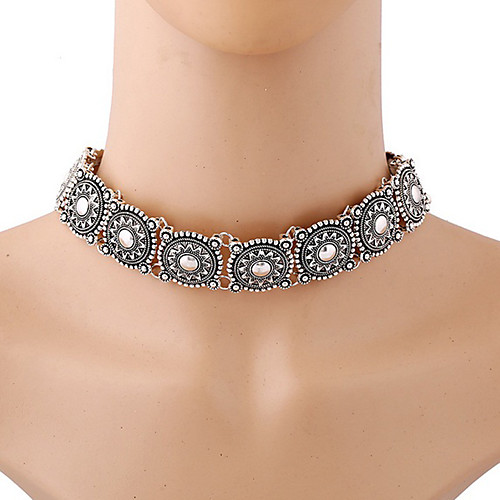 Women's Choker Necklace Statement Necklace Statement Ladies Vintage Bohemian Alloy Silver Necklace Jewelry For Party Daily Casual
Women's Choker Necklace Statement Necklace Statement Ladies Vintage Bohemian Alloy Silver Necklace Jewelry For Party Daily Casual
