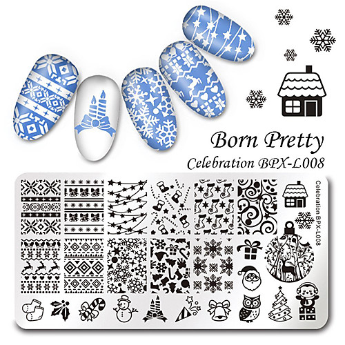 1pcs Штамповочная плита шаблон маникюр Маникюр педикюр Мода Повседневные / Штамповка плиты / Сталь
1pcs Штамповочная плита шаблон маникюр Маникюр педикюр Мода Повседневные / Штамповка плиты / Сталь