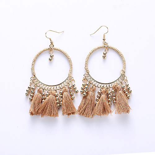 Women's Drop Earrings Earrings Earrings Ladies Tassel Jewelry Coffee / Red / Blue For Wedding Party Daily
Women's Drop Earrings Earrings Earrings Ladies Tassel Jewelry Coffee / Red / Blue For Wedding Party Daily