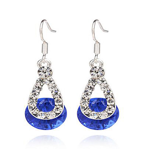 Women's Sapphire Synthetic Diamond Solitaire Drop Earrings Sterling Silver Resin Earrings Cheap Ladies Jewelry Red / Blue / Pink For Wedding Party Daily Casual Masquerade Engagement Party 1pc
Women's Sapphire Synthetic Diamond Solitaire Drop Earrings Sterling Silver Resin Earrings Cheap Ladies Jewelry Red / Blue / Pink For Wedding Party Daily Casual Masquerade Engagement Party 1pc