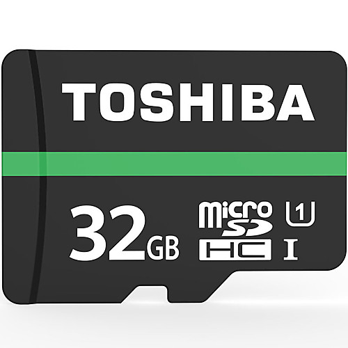 Toshiba 32 Гб Карточка TF Micro SD карты карта памяти UHS-I U1 Class10 EXCERIA maxell maxell sim microsdhc uhs 1 карточка tf карты памяти карты памяти высокоскоростной 16g class10 скорость чтения 48мб s