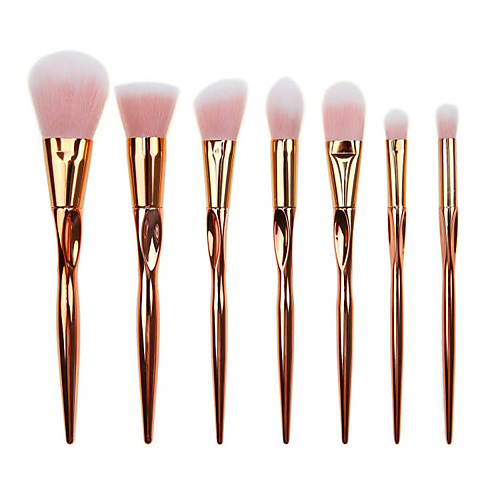 7pcs Кисти для макияжа профессиональный Наборы кистей / Кисть для румян / Кисть для теней Синтетические волосы / Кисть из синтетических