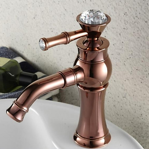 Contemporary Centerset Ceramic Valve One Hole Single Handle One Hole Rose Gold, Bathroom Sink Faucet Bath Taps
Contemporary Centerset Ceramic Valve One Hole Single Handle One Hole Rose Gold, Bathroom Sink Faucet Bath Taps