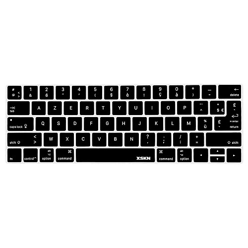XSKN French AZERTY Silicone Keyboard Skin and Touchbar Protector for 2016 Newest MacBook Pro 13.3/15.4 with Touch Bar Retina Display (US/EU Layout)
XSKN French AZERTY Silicone Keyboard Skin and Touchbar Protector for 2016 Newest MacBook Pro 13.3/15.4 with Touch Bar Retina Display (US/EU Layout)