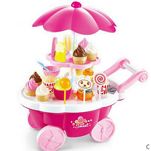 Ice Cream Cart Toy Toy Food / Play Food Pretend Play Food&Drink Ice Cream Dessert Child Safe Kid's Toddler Girls' Toy Gift 39 pcs
Ice Cream Cart Toy Toy Food / Play Food Pretend Play Food&Drink Ice Cream Dessert Child Safe Kid's Toddler Girls' Toy Gift 39 pcs
