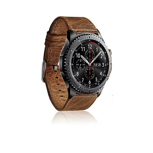 Ремешок для часов для Gear S3 Frontier Gear S3 Classic Samsung Galaxy Спортивный ремешок Кожа Повязка на запястье