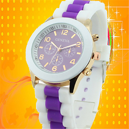 Women's Men's Unisex Fashion Watch Quartz Silicone Band Casual Black White Blue Purple
Women's Men's Unisex Fashion Watch Quartz Silicone Band Casual Black White Blue Purple