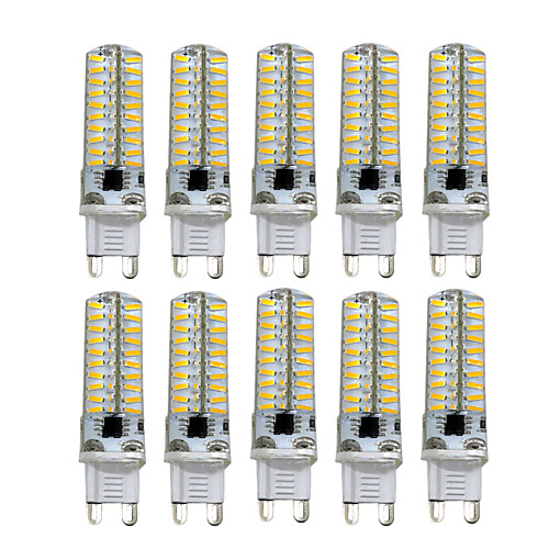 HKV 10pcs 5 W LED Bi-pin Lights 400-500 lm G9 G4 G8 T 80 LED Beads SMD 4014 Dimmable Warm White Cold White 220 V 110 V / 10 pcs / RoHS
HKV 10pcs 5 W LED Bi-pin Lights 400-500 lm G9 G4 G8 T 80 LED Beads SMD 4014 Dimmable Warm White Cold White 220 V 110 V / 10 pcs / RoHS