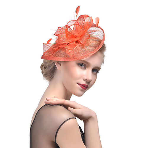 Women's Kentucky Derby Mesh Fashion Elegant Acrylic Feather Party - Solid Colored
Women's Kentucky Derby Mesh Fashion Elegant Acrylic Feather Party - Solid Colored