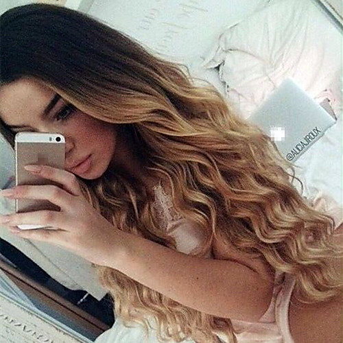 Remy Human Hair Glueless Lace Front Lace Front Wig style Brazilian Hair Loose Wave Ombre Two Tone Wig 150% Density with Baby Hair Ombre Hair Natural Hairline African American Wig 100% Hand Tied
Remy Human Hair Glueless Lace Front Lace Front Wig style Brazilian Hair Loose Wave Ombre Two Tone Wig 150% Density with Baby Hair Ombre Hair Natural Hairline African American Wig 100% Hand Tied