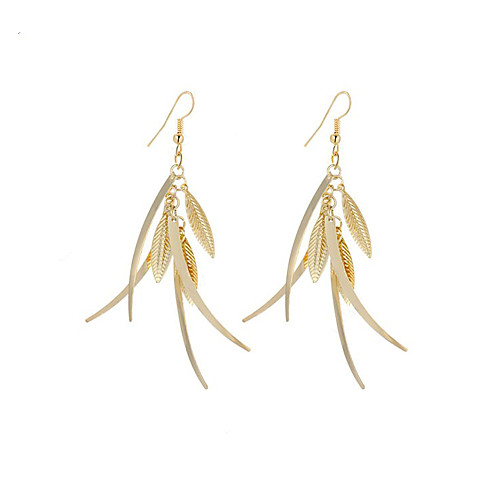 Women's Drop Earrings Leaf Ladies Dangling Vintage Bohemian Simple Style Fashion Silver Plated Gold Plated Earrings Jewelry Gold / Silver For Christmas Gifts Wedding Party Special Occasion
Women's Drop Earrings Leaf Ladies Dangling Vintage Bohemian Simple Style Fashion Silver Plated Gold Plated Earrings Jewelry Gold / Silver For Christmas Gifts Wedding Party Special Occasion