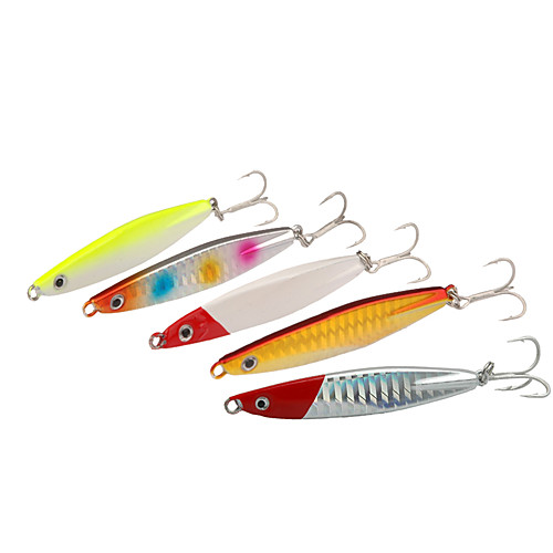 2 pcs Metal Bait Jigs Fishing Lures Jigs Metal Bait Metal Fast Sinking Sea Fishing Spinning Jigging Fishing / Bass Fishing / Lure Fishing / General Fishing
2 pcs Metal Bait Jigs Fishing Lures Jigs Metal Bait Metal Fast Sinking Sea Fishing Spinning Jigging Fishing / Bass Fishing / Lure Fishing / General Fishing