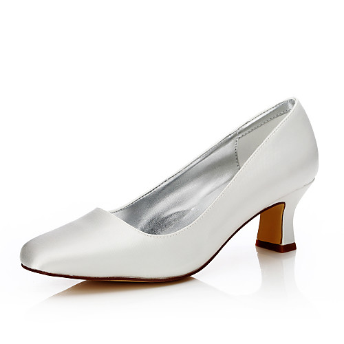 Women's Wedding Shoes Dyeable Wedding Shoes Chunky Heel Square Toe Silk Comfort / Dyeable Shoes Fall / Winter Ivory / Party & Evening
Women's Wedding Shoes Dyeable Wedding Shoes Chunky Heel Square Toe Silk Comfort / Dyeable Shoes Fall / Winter Ivory / Party & Evening
