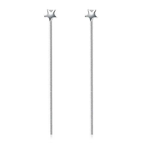 Women's Drop Earrings Sterling Silver Earrings Star Ladies Unique Design Jewelry Silver For Wedding Party Daily Casual
Women's Drop Earrings Sterling Silver Earrings Star Ladies Unique Design Jewelry Silver For Wedding Party Daily Casual
