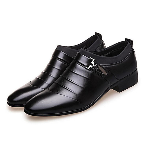 Men's Formal Shoes PU Spring / Fall Business Boots Walking Shoes Black / Brown / Wedding / Party & Evening / Rivet / Split Joint / Party & Evening
Men's Formal Shoes PU Spring / Fall Business Boots Walking Shoes Black / Brown / Wedding / Party & Evening / Rivet / Split Joint / Party & Evening