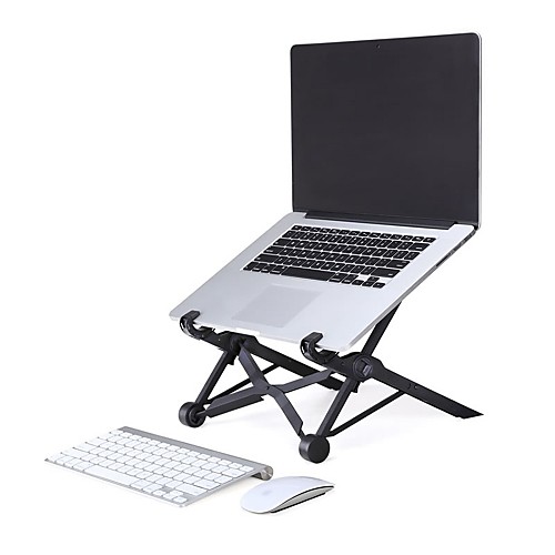 Складной / Регулируемая подставка Macbook / Ноутбук / Другое для ноутбука пластик Macbook / Ноутбук / Другое для ноутбука складывающаяся подставка для ноутбука подходит для ноутбука планшета а также для теплоотводящей подставки под ноутбук