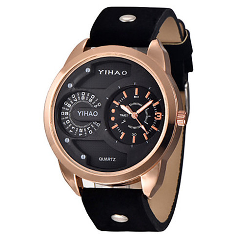Men's Sport Watch Fashion Watch Wrist Watch Quartz Leather Black 30 m Analog Gold Black
Men's Sport Watch Fashion Watch Wrist Watch Quartz Leather Black 30 m Analog Gold Black