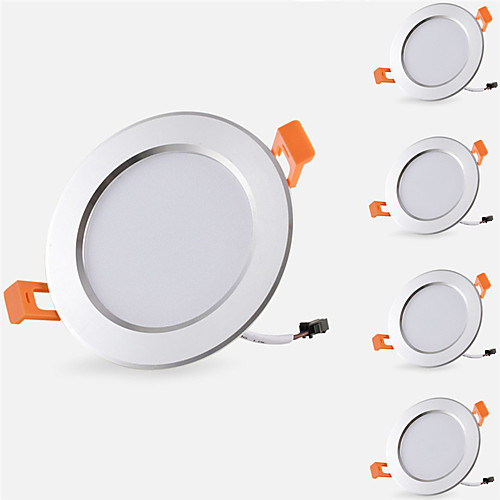 5pcs 5 W 500 Lm 10 Led Beads Easy Install Recessed Easy Install Recessed Led