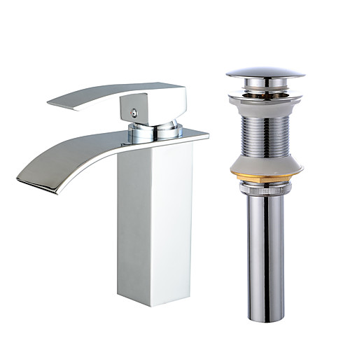 Faucet Set - Waterfall Electroplated Centerset Single Handle One HoleBath Taps
Faucet Set - Waterfall Electroplated Centerset Single Handle One HoleBath Taps