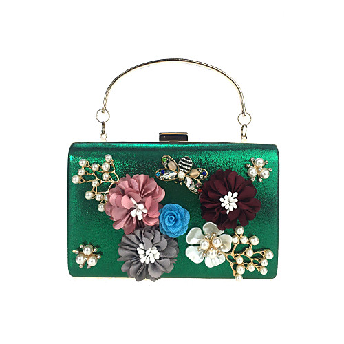 Women's Rhinestone / Beading / Petal leatherette Evening Bag Rhinestone Crystal Evening Bags Flower / Floral Sky Blue / Purple / Fuchsia / Embroidery
Women's Rhinestone / Beading / Petal leatherette Evening Bag Rhinestone Crystal Evening Bags Flower / Floral Sky Blue / Purple / Fuchsia / Embroidery