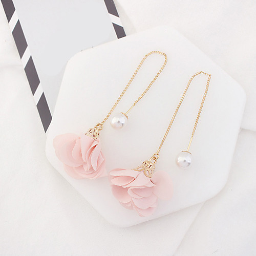 Women's Burgundy Drop Earrings Hanging Earrings Flower Ladies Fashion Euramerican Elegant Earrings Jewelry Depression Pink / Grey / Dark Gray For Party Daily Casual
Women's Burgundy Drop Earrings Hanging Earrings Flower Ladies Fashion Euramerican Elegant Earrings Jewelry Depression Pink / Grey / Dark Gray For Party Daily Casual