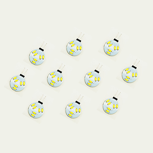 10 шт. 1W 75lm G4 Двухштырьковые LED лампы 6 Светодиодные бусины SMD 5630 Тёплый белый Белый 12V
10 шт. 1W 75lm G4 Двухштырьковые LED лампы 6 Светодиодные бусины SMD 5630 Тёплый белый Белый 12V