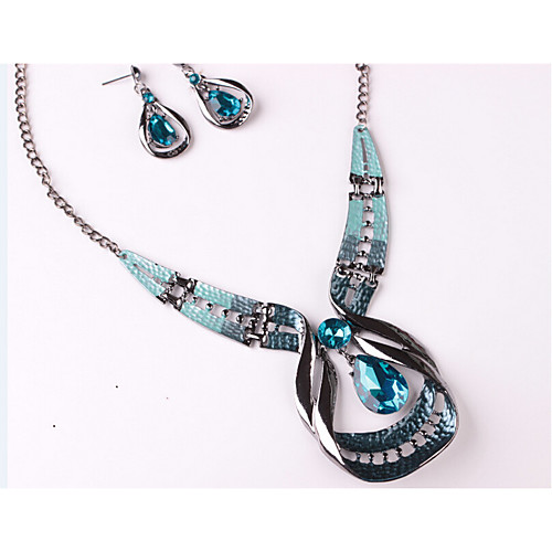 Women's Jewelry Set Unique Design Earrings Jewelry Blue For Wedding Party Special Occasion Anniversary Birthday
Women's Jewelry Set Unique Design Earrings Jewelry Blue For Wedding Party Special Occasion Anniversary Birthday