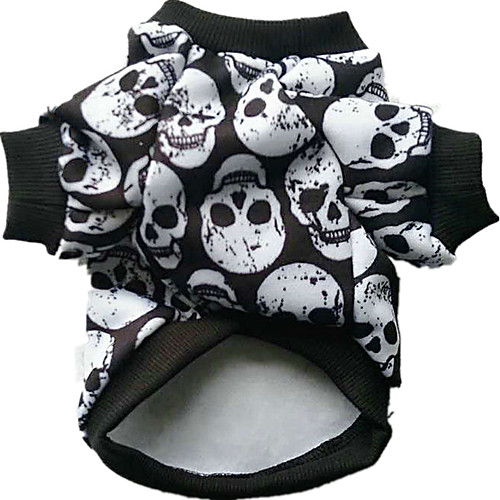 Dog Costume Dog Clothes Skull White Black Rainbow Cotton Costume For Winter Cosplay Halloween
Dog Costume Dog Clothes Skull White Black Rainbow Cotton Costume For Winter Cosplay Halloween
