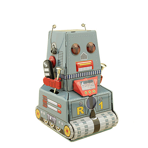 Robot Wind-up Toy Retro Tank Machine Robot Wrought Iron Iron Vintage Retro Unisex Toy Gift
Robot Wind-up Toy Retro Tank Machine Robot Wrought Iron Iron Vintage Retro Unisex Toy Gift