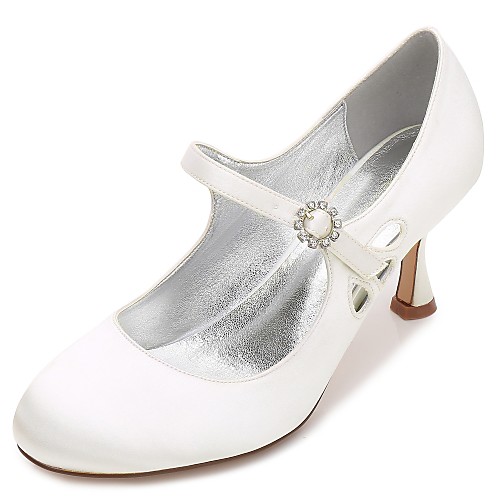 Women's Wedding Shoes Kitten Heel / Low Heel / Stiletto Heel Round Toe Rhinestone / Sparkling Glitter / Ribbon Tie Satin Comfort / Mary Jane / Basic Pump Spring / Summer Blue / Champagne / Ivory
Women's Wedding Shoes Kitten Heel / Low Heel / Stiletto Heel Round Toe Rhinestone / Sparkling Glitter / Ribbon Tie Satin Comfort / Mary Jane / Basic Pump Spring / Summer Blue / Champagne / Ivory