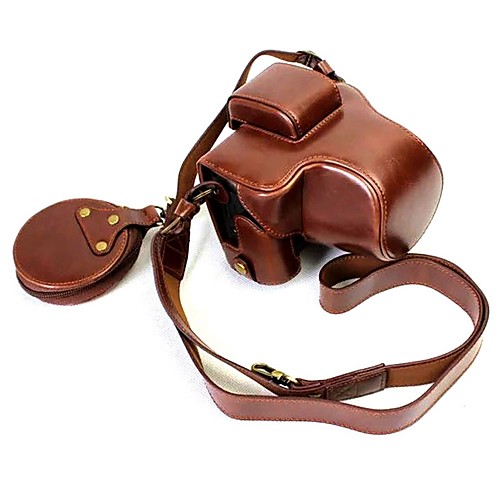 

Dengpin pu кожаный чехол для сумки для канона eos m5 15-45 мм объектив (различные цвета)