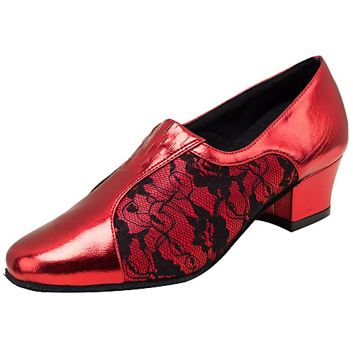 Women's Dance Shoes Faux Leather Latin Shoes Lace Sandal Chunky Heel Customizable Red / Performance
Women's Dance Shoes Faux Leather Latin Shoes Lace Sandal Chunky Heel Customizable Red / Performance