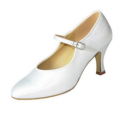 Women's Dance Shoes Silk Modern Shoes Buckle Sandal Cuban Heel Customizable Black / Brown / Nude / Performance / EU40
Women's Dance Shoes Silk Modern Shoes Buckle Sandal Cuban Heel Customizable Black / Brown / Nude / Performance / EU40