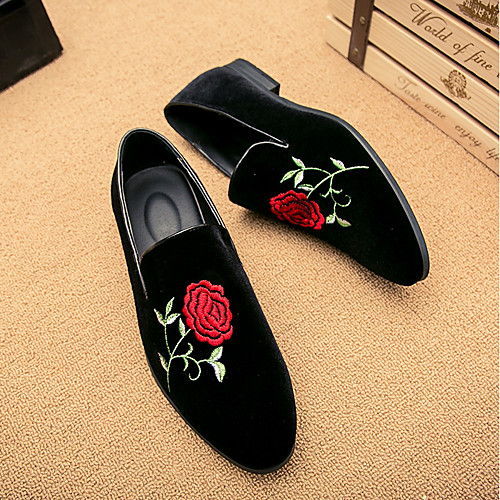 Men's Comfort Shoes Suede Spring / Fall Chinoiserie Loafers & Slip-Ons Black / EU42
Men's Comfort Shoes Suede Spring / Fall Chinoiserie Loafers & Slip-Ons Black / EU42