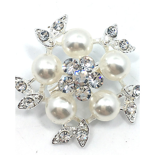 Women's Girls' Brooches Roses Flower Brooch Jewelry Silver For Wedding Party Gift Daily Evening Party
Women's Girls' Brooches Roses Flower Brooch Jewelry Silver For Wedding Party Gift Daily Evening Party
