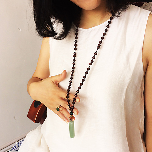 Men's Women's Onyx Pendant Necklace Natural Fashion Wood Red Light Green Dark Green Necklace Jewelry For Gift Daily
Men's Women's Onyx Pendant Necklace Natural Fashion Wood Red Light Green Dark Green Necklace Jewelry For Gift Daily