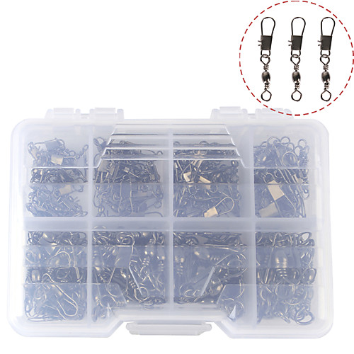 140 pcs Коробка для рыболовной снасти Рыбалка снэпов & ВЕРТЛЮГИ Нержавеющая сталь Морское рыболовство Ловля нахлыстом Ловля на приманку Ловля со льда Для рыбалки Отдых на свежем воздухе / Спиннинг
140 pcs Коробка для рыболовной снасти Рыбалка снэпов & ВЕРТЛЮГИ Нержавеющая сталь Морское рыболовство Ловля нахлыстом Ловля на приманку Ловля со льда Для рыбалки Отдых на свежем воздухе / Спиннинг