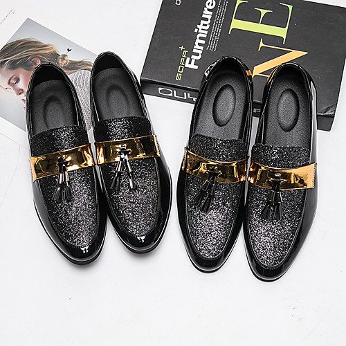Men's Formal Shoes Suede Fall / Winter Casual Loafers & Slip-Ons Black / Silver / Wedding / Party & Evening / Wedding / Party & Evening / Driving Shoes
Men's Formal Shoes Suede Fall / Winter Casual Loafers & Slip-Ons Black / Silver / Wedding / Party & Evening / Wedding / Party & Evening / Driving Shoes
