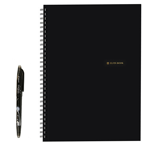 Elfinbook 2.0 Microwavable notebook, 500 times Reusable Erasable Cloud storage notebook
Elfinbook 2.0 Microwavable notebook, 500 times Reusable Erasable Cloud storage notebook