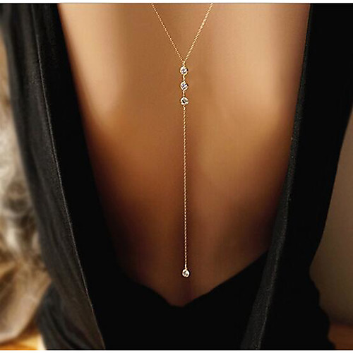 Women's Cubic Zirconia Lariat Y Necklace Ladies Simple Style Fashion Gold Necklace Jewelry For Wedding Party
Women's Cubic Zirconia Lariat Y Necklace Ladies Simple Style Fashion Gold Necklace Jewelry For Wedding Party