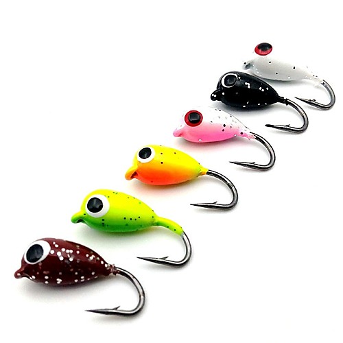 6 pcs Рыболовная приманка Джиги Металлическая наживка Jig Head Сплав металла Металл Тонущие Ловля на приманку Ловля со льда Пресноводная рыбалка / Ловля карпа / Ужение на спиннинг / Обычная рыбалка
6 pcs Рыболовная приманка Джиги Металлическая наживка Jig Head Сплав металла Металл Тонущие Ловля на приманку Ловля со льда Пресноводная рыбалка / Ловля карпа / Ужение на спиннинг / Обычная рыбалка